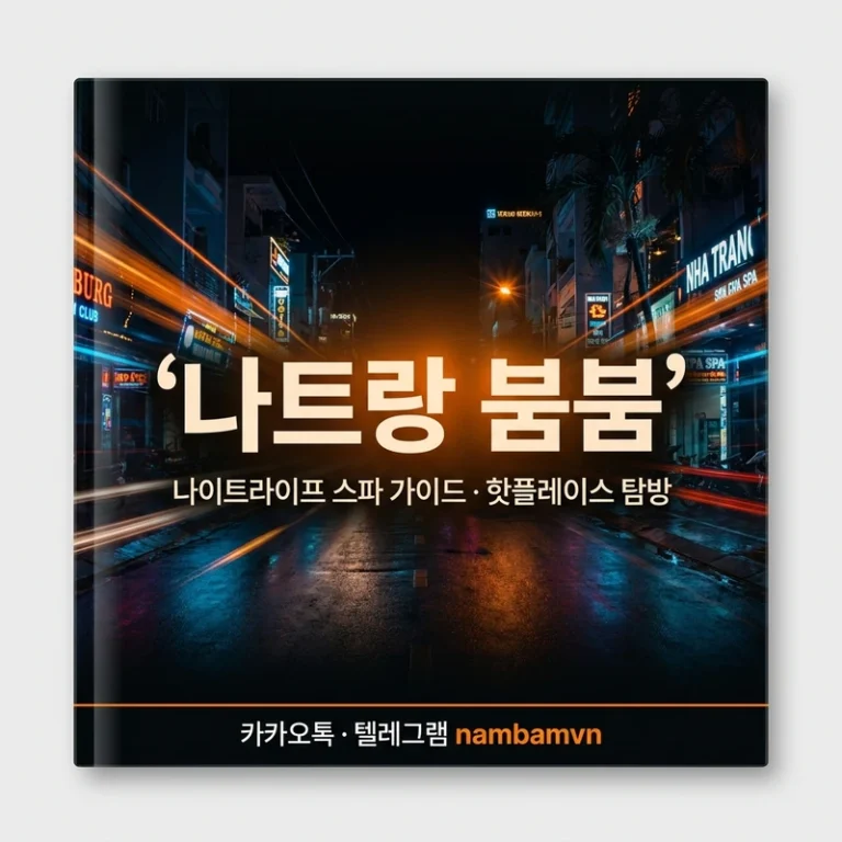 나트랑 붐붐 2026 완전 가이드 — 업소·가격·주의사항 한눈에