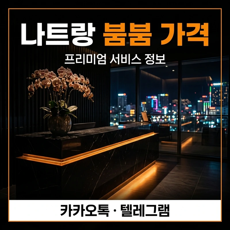 나트랑 붐붐 코스 A B C 가격 구조 안내