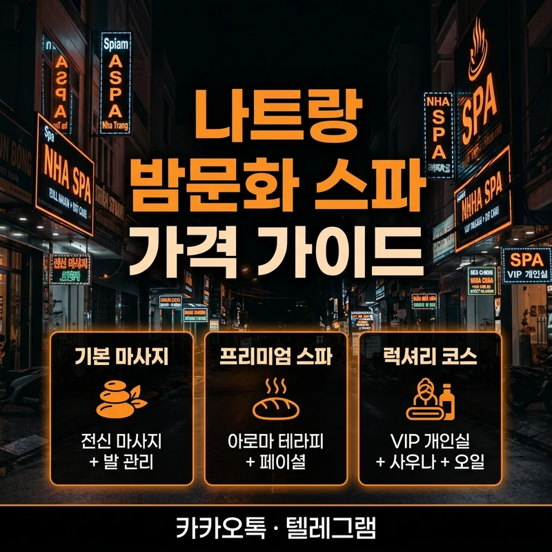 나트랑 불건마 업소별 총액 가격 비교표